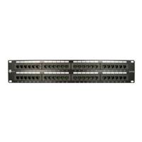 Vertical Cable Cat5E 48 Port Patch Panel 19" Rack Mountable