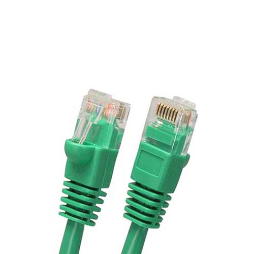 W Box 0E-C6GN76 7ft CAT6 Cable, Green - 6 Pack