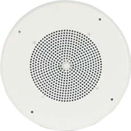 25V 70V Ceiling Speaker in Off White 8 in 