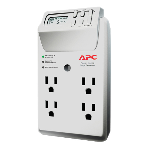 APC by Schneider Electric SurgeArrest Essential P4GC 4-Outlets Surge Suppressor