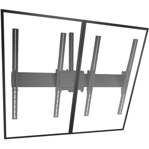 Chief FUSION LCM2X1UP Ceiling Mount for Flat Panel Display - Black