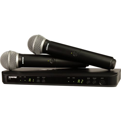 Shure Dual Channel Handheld Wireless System