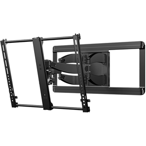Sanus Full-Motion+ VLF628 Wall Mount for Flat Panel Display - Black