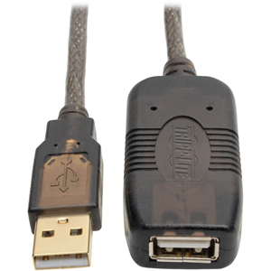 Tripp Lite USB 2.0 Active Extension Cable (USB-A M/F), 25 ft. (7.6 m)