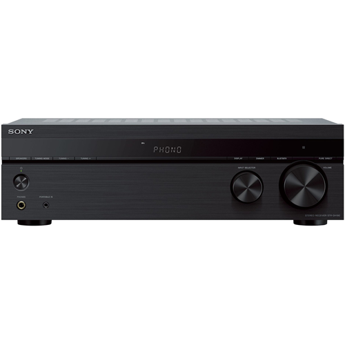 Sony Stereo Receiver With Phono Input and Bluetooth Connectivity
