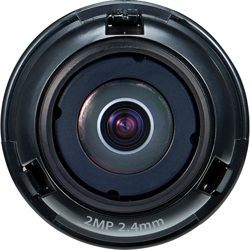 Wisenet SLA-2M2400P - 2.40 mm - f/2 - Fixed Focal Length Lens for M12-mount