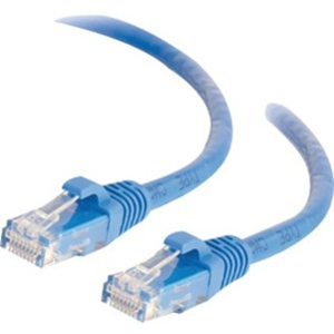 Quiktron 10ft Value Series Cat.6 Booted Patch Cord - Blue