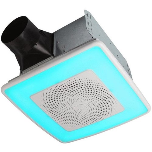 NuTone ChromaComfort Multi-Color LED Ventilation Fan, ENERGY STAR, 110 CFM