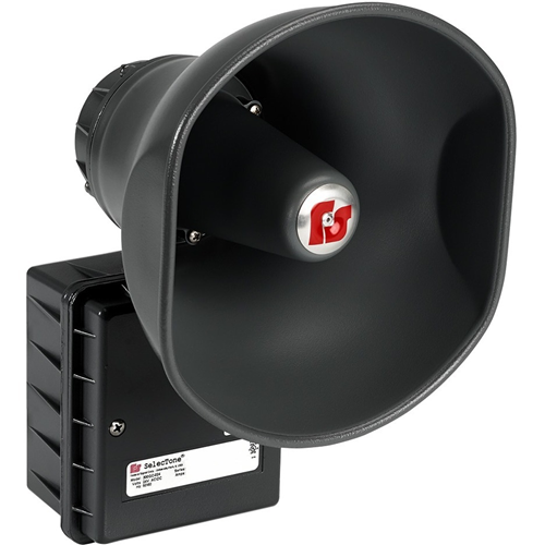 Federal Signal SelecTone 300GCX Indoor/Outdoor Speaker - 15 W RMS - Black