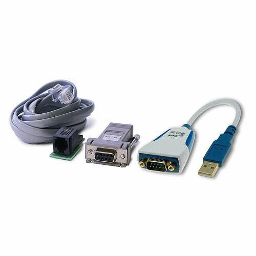 DSC PCLINK-USB Local Download USB Programming Kit, 4-Piece, Includes PCLINK Adaptor, Connecting Cable, DB-9 Serial Connector & USB-Serial Adaptor