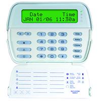 DSC PK5500ENG PowerSeries Full-Message LCD Keypad Access Device 64-Zone