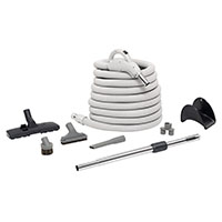 SMART H050 USA VERSION Basic Central Vacuum Attachment Kit with 30 ft. Hose, Low Voltage, On/Off