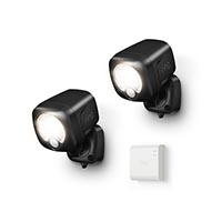 Ring 5B12X9-BEN0 Smart Lighting Spotlight Kit, 2 Spotlights + 1 Bridge, 3-Piece, Black