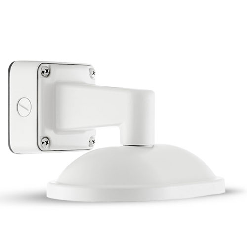 WALL MOUNT WITH CAP FOR CONTERA MICRODOME, WHITE