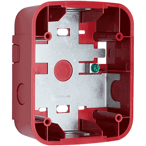 System Sensor SBBRL Mounting Box for Chime, Horn, Strobe - Red