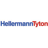 HellermannTyton 181-33022 Slotted Wall Wiring Duct, 3" x 3", Adhesive, PVC, White, 120ft/Carton