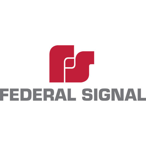 Federal Signal 121ALED-024C Vitalite Rotating LED Warning Light, 24vdc, Clear