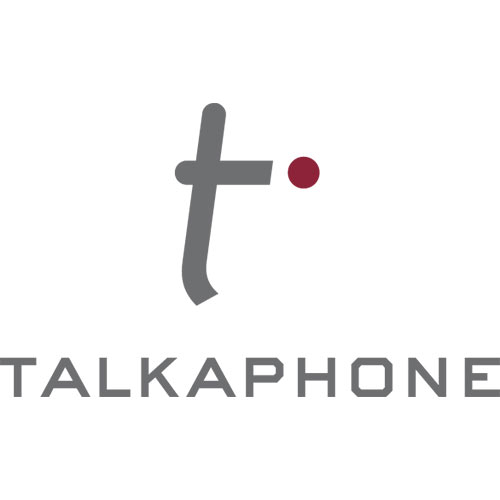 Talkaphone ETP-MT/R-OP2 Fixed Camera Ready Radius Phone Tower with LED Blue Light and Panel Light