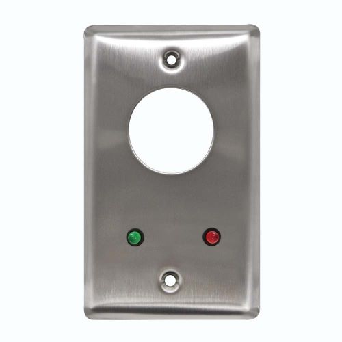Key Switch, (2) Dpdt Mntnd, Red And Green 24v Leds M