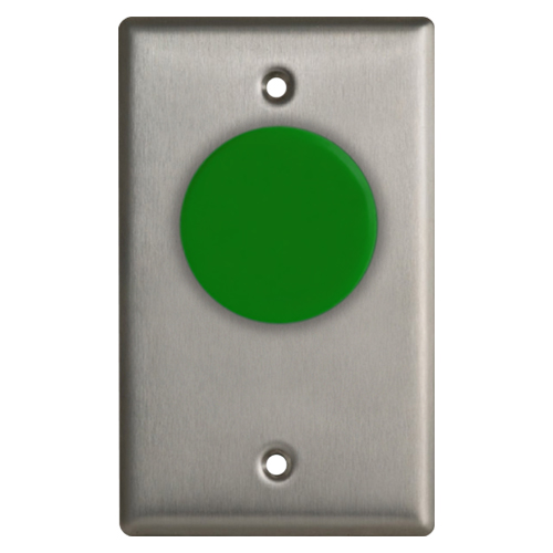 Mushroom Exit Switch Push To Exit Green