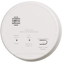 Gentex GN-503 Combination Photoelectric Smoke and Carbon Monoxide Alarm, Single, Multiple Station, 120VAC with 9VDC Battery Backup