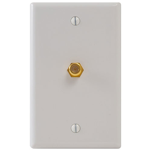 ICC IC630EG0WH Coaxial Faceplate