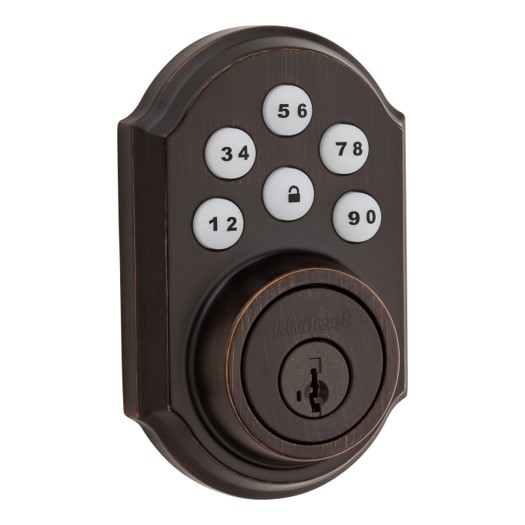 Kwikset 916 Smartcode Contemporary Electronic Deadbolt with Z-Wave ...