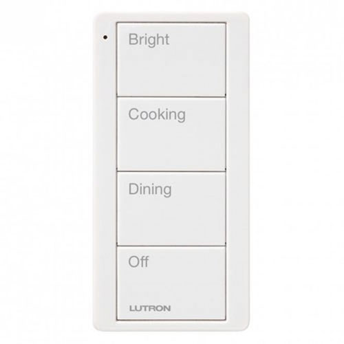 Lutron PJ2-4B-GLA-P02 Pico Wireless Control - 4-Button Kitchen Scene, Light Almond