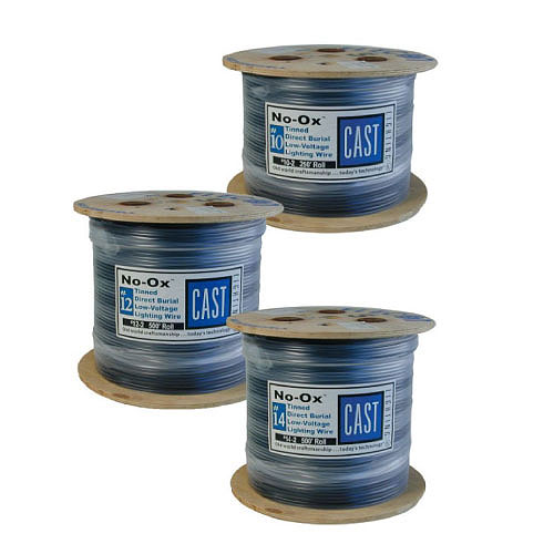 CAST Lighting CLW142500 #14-2 500 ft. No-Ox Perimeter Lighting Wire Roll, Marine-Grade, Tin-Coated