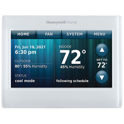 Honeywell Home TH9320WF5003/U WiFi 9000 Color Touchscreen Thermostat