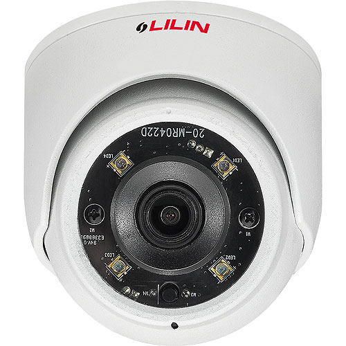 LILIN P2R6852E2 5MP Fixed IR IP Mini Turret Dome Camera