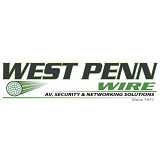 West Penn 254247FBK1000 CAT7 Plenum Cable, 23/4 Pair Solid, Foil Shielded, UTP, CMP,, 1000' (304.8m) Reel, Black