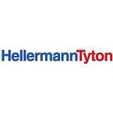 HellermannTyton 170-03003 Braided Sleeving, Expandable, 1" Dia, PET, Black, 65' Reel