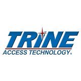 Trine 334-26D 3000 Series Faceplate, 3-3/4" x 1-1/4", Satin Chrome