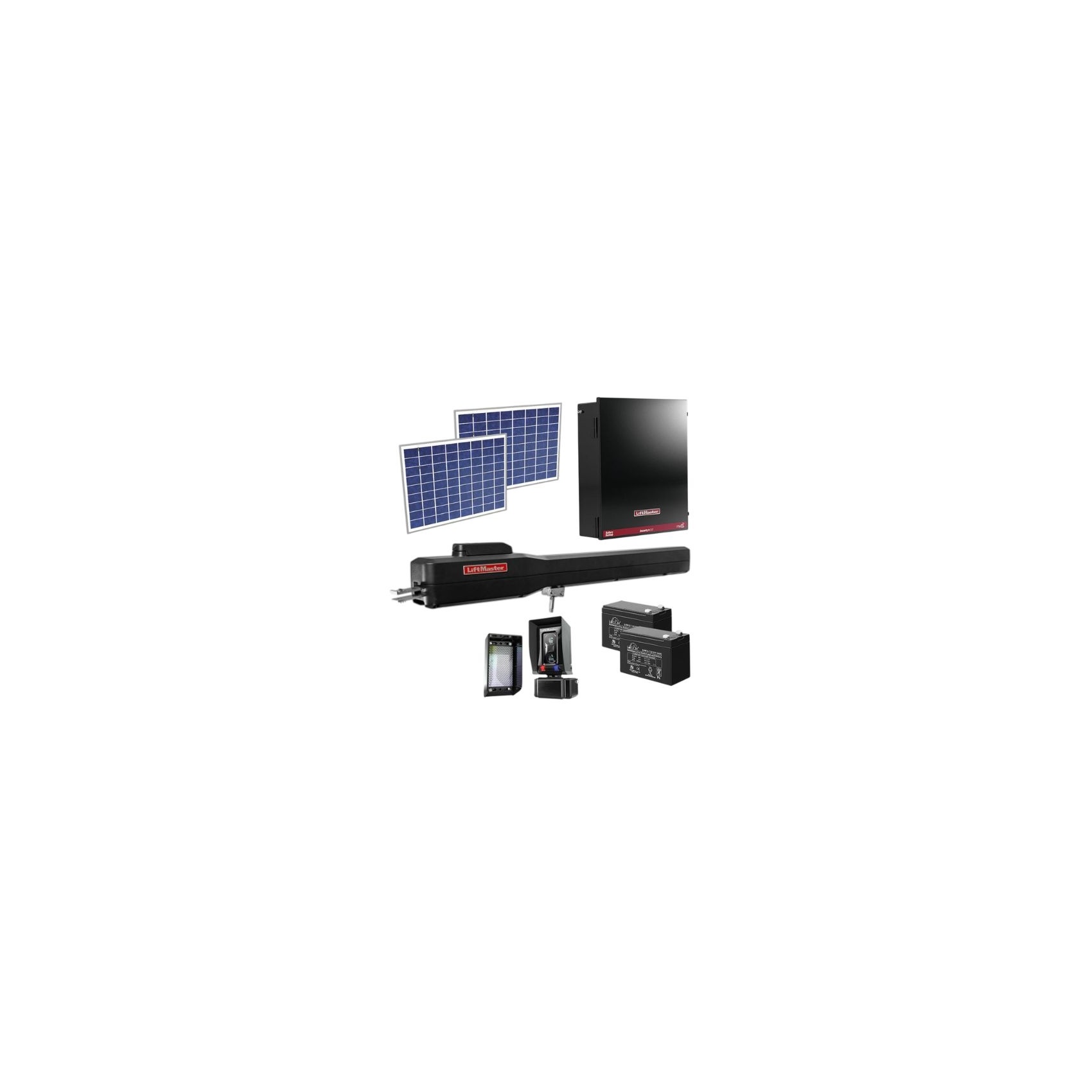 LiftMaster LA500XL20W Dual Solar Swing Gate Opener