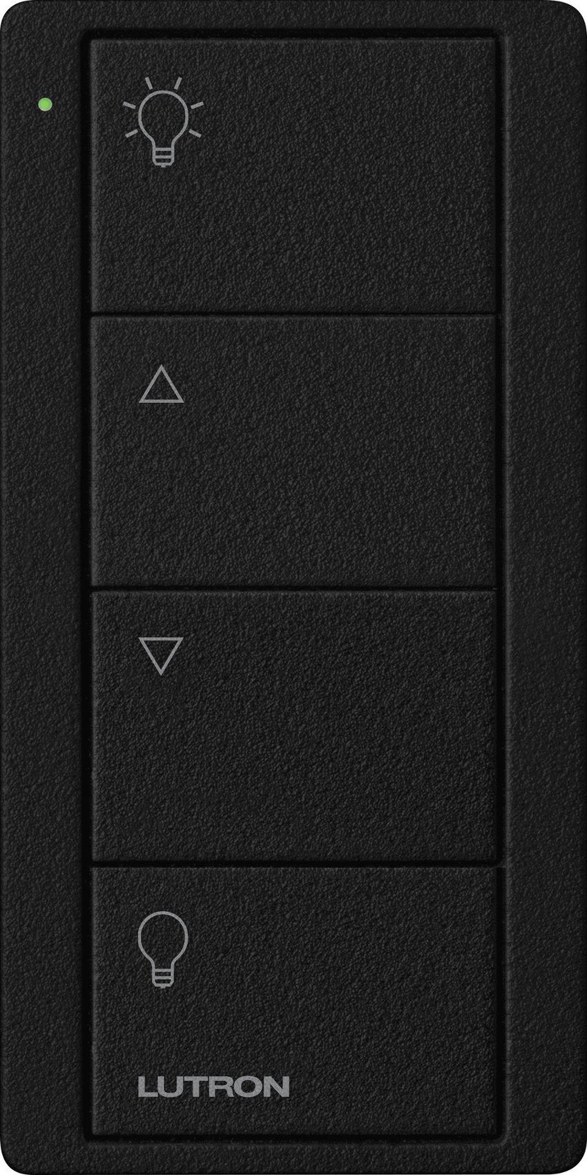 Lutron PJ2-4B-TMN-L01 4-Button Zone Control, Pico Smart Remote, with Light Icons, Midnight