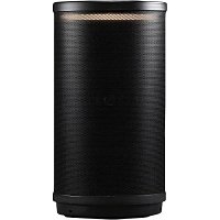 Leon TRLS50-HALO-HARDSCAPE Terra LuminSound Outdoor Speaker with 5.25" ACAD Coaxial Woofer, .75" Coaxial Aluminum Dome Tweeter with Integrated LED Lighting and Hardscape Mount, Black