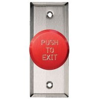 RCI 991N 991 Series Pneumatic Time Delay Exit Pushbutton, Narrow ...