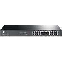 TP-Link TL-SG1024 24-Port Gigabit Rackmount Switch, 19" Rack-Mountable Steel Case