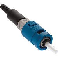 Leviton 49991-SST FastCAM Pre-Polished Connectors, ST, OS2 (Singlemode), Blue