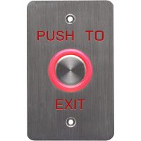 DynaLock 6610E 6600 Series Halo-Lighted Piezo Rex Push Button with ...