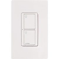 Lutron PD-5WS-DV-WH Caseta Wireless 5A Lighting & 3A Fan RF On/Off Light Switch, White