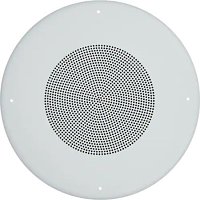 System Sensor SPCW8 8" Dual Voltage Ceiling Speaker, for use with SB-SPC8 Bracket Sold Separately