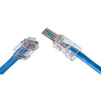 IDEAL 85-375 CAT6 Feed-Thru RJ-45 Modular Plugs