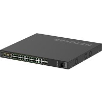 Netgear MGSM4230P Managed Switch, AV Line 24x1G PoE  300W 2x1G and 4xSFP