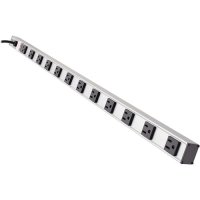 Tripp Lite Power Strip 120V 5-15R 12 Outlet 15' Cord Vertical Metal 0URM