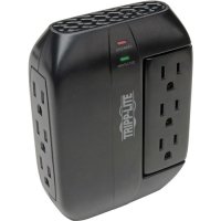 Tripp Lite Surge Protector Swivel 6 Outlet Wallmount Direct Plug In 120V BK