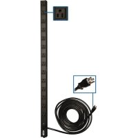 Tripp Lite PDU Basic 120V 15A 5-15R 14 Outlet 5-15P Vertical 0URM