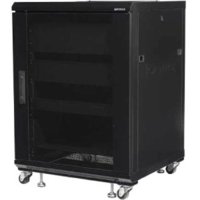 SANUS 34" Tall AV Rack 15U Component Rack for Home Theater Equipment