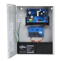 Altronix AL400ULXPD8CB Power Supply Charger, 8 Fused Outputs, 12/24VDC at 4A, 115VAC, Enclosure, Grey